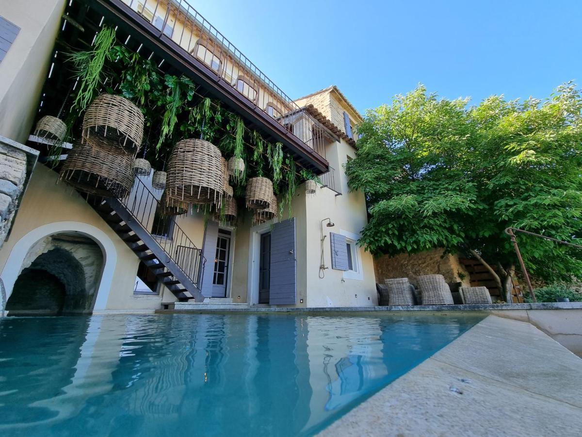 Maison Au Centre Du Village De Gordes Avec Vue Incroyable Exterior photo
