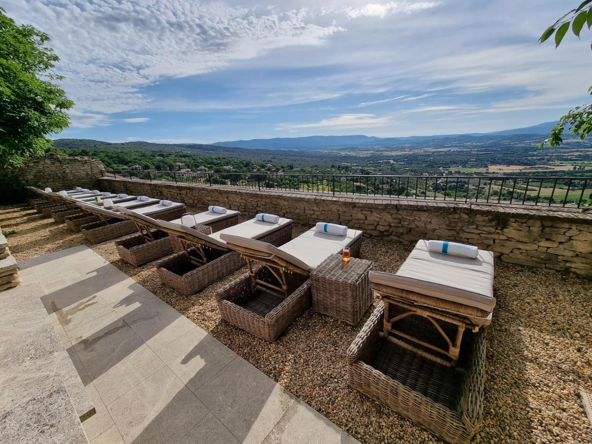 Maison Au Centre Du Village De Gordes Avec Vue Incroyable Exterior photo